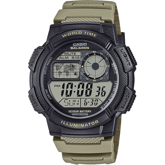 Orologio Casio Uomo in Abs AE-1000W-5AVEF - AE-1000W-5AVEF